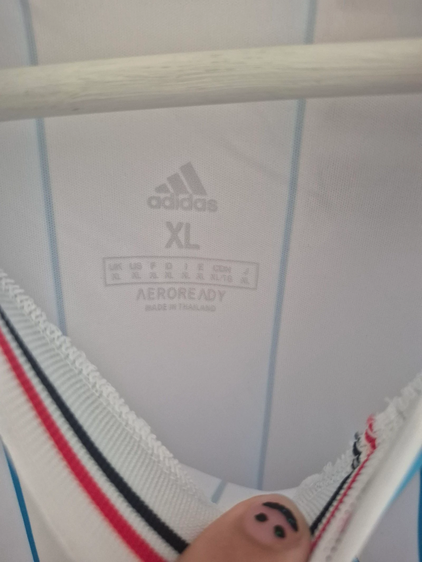 Maillot domicile de l'Olympique de Marseille 2009/10 Adidas - Taille XL - Neuve Direct Energie – photo 7